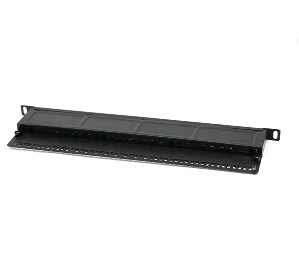 Новый продукт 0.5U Cat 5E 24 порта коммутационная панель Keystone Utp Rj45 48 портов со