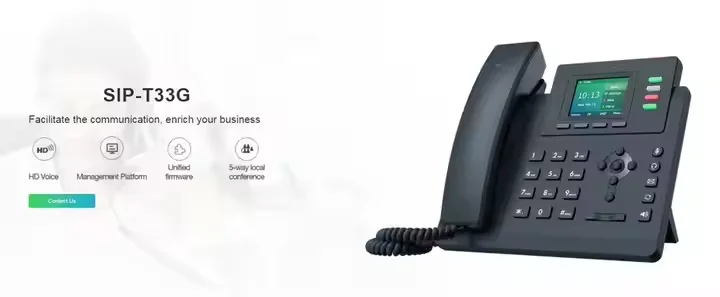 Yea-link SIP-T33G VoIP Phone Enterprise IP phone