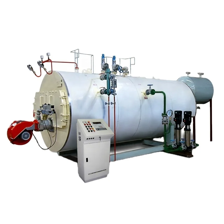 Automatic Gas Oil Fired 1-20 Ton Industrial Steam Boiler For Food Plant