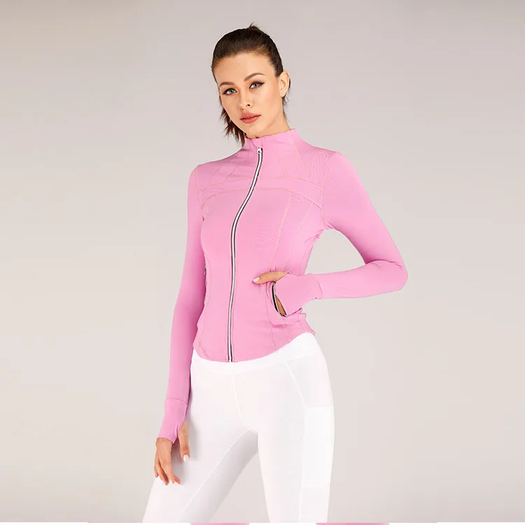 
OEM Women Fashion Running Slim Fit Active Sport Jacket Outwear 
