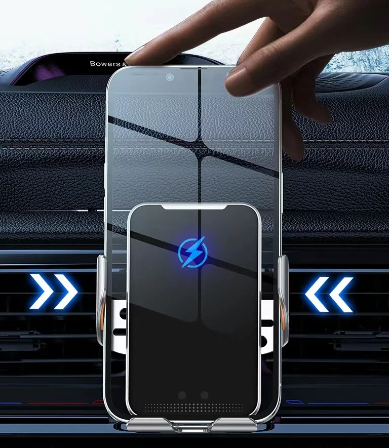 Высокое качество 15 Вт Быстрое Крепление Магнитное автомобильное беспроводное зарядное устройство автомобильное зарядное устройство для телефона Магнитный держатель-подставка для телефона