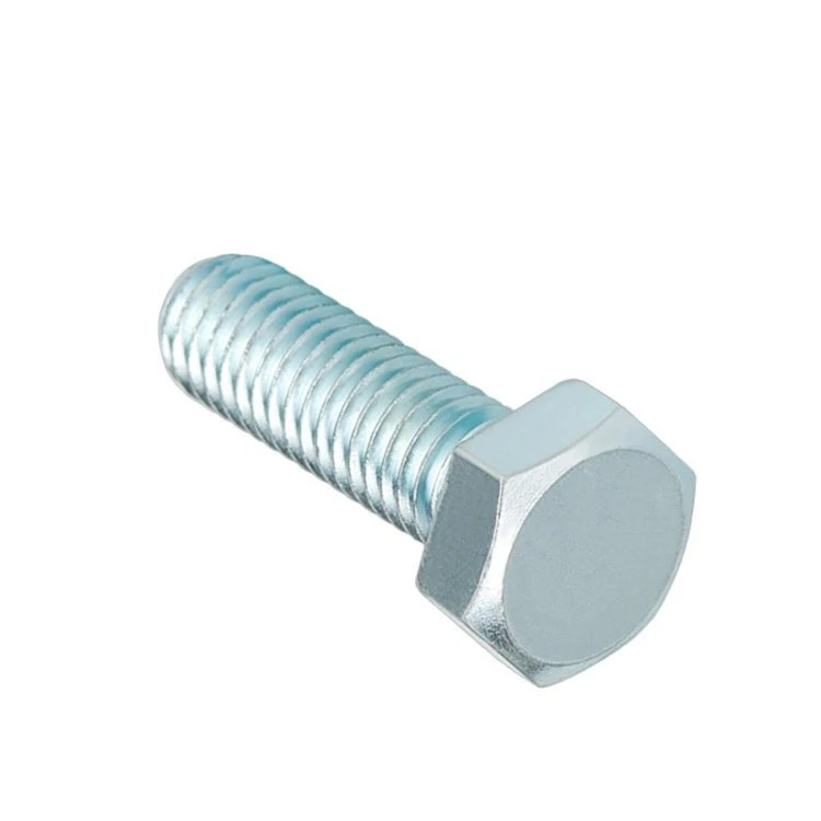 Mild Steel Hexagon Bolt Nut Zinc Coated Machine Thread Customizable M8-1.25x50mm Crossbow Bolts Best Price OEM Supported