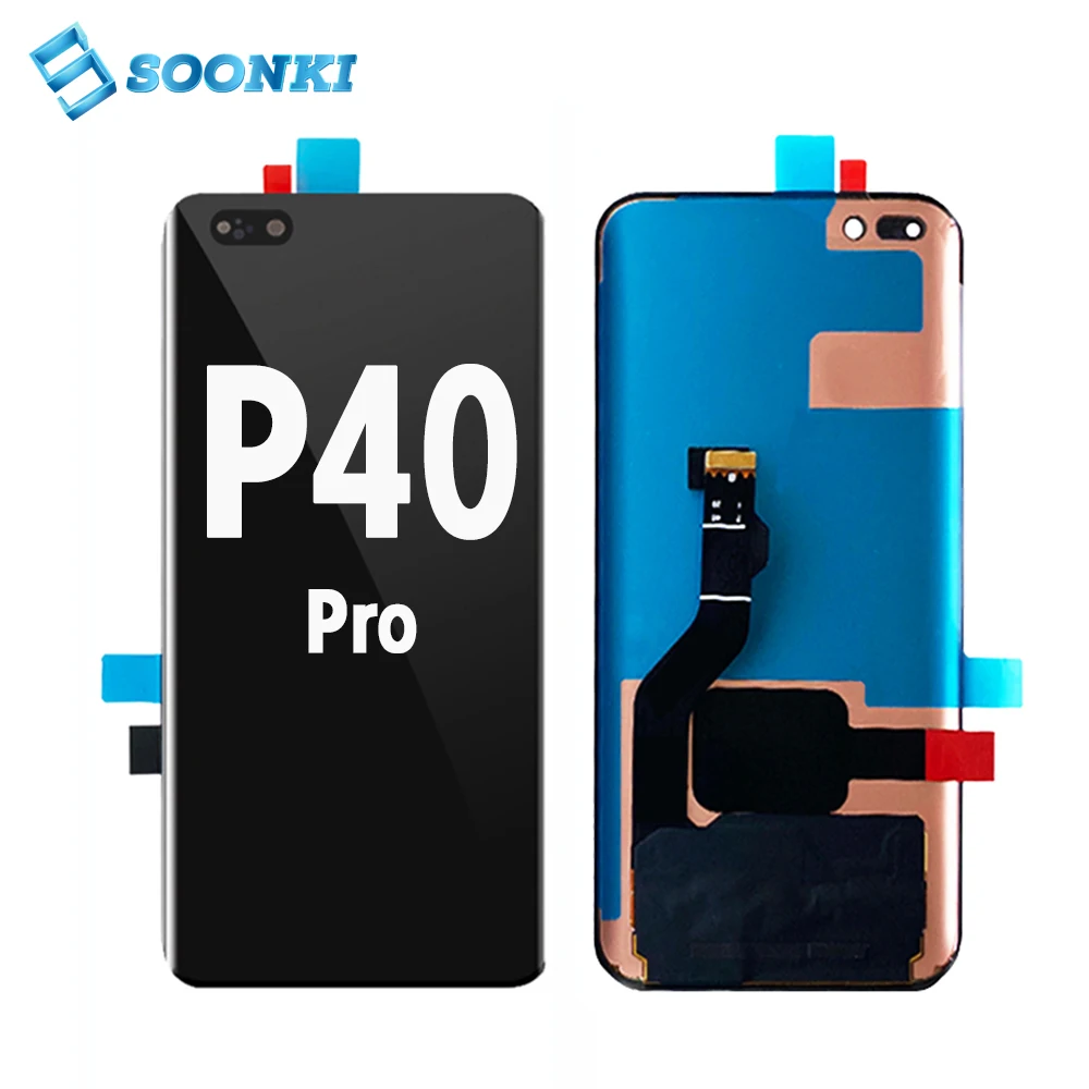 mobile phone display p40 pro lcd for huawei p40 pro touch lcd screen for huawei p40 pro lcd