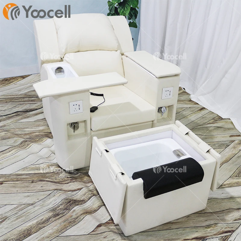 
Yoocell Manufacturer multifunctional spot commercial furniture high-end comfortable synthetic leather pedicure chair 