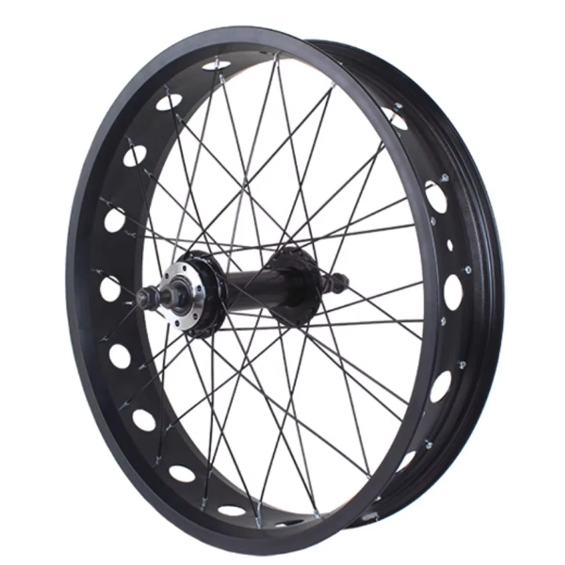 TAOZIK 20 24 26 195 135 мм 36 ч 100 80 сплошные шпинделя ступицы шариковые подшипники полые Заводские толстые электрические велосипеды комплект колес для снежного велосипеда