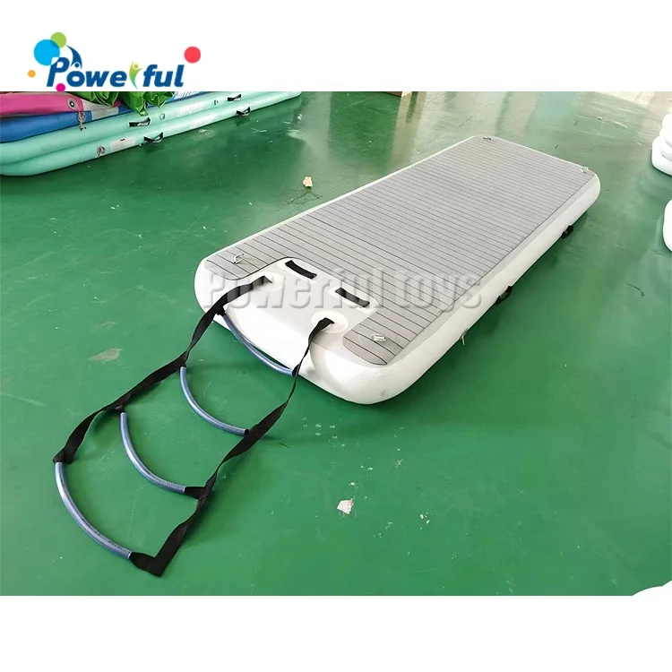 inflatable floating jet ski Motorboat seabob E  pontoon bridge platform dock