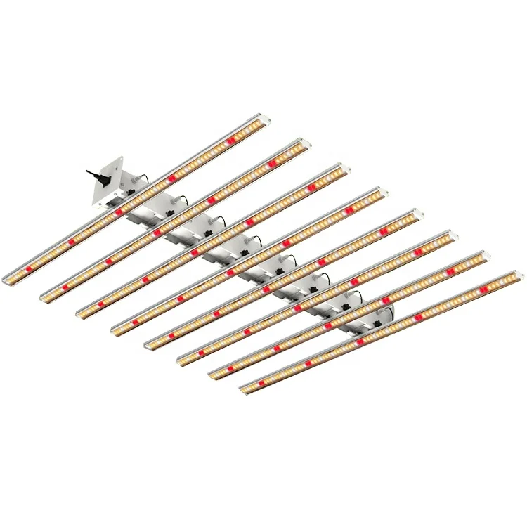 800W Full Spectrum 8 Hydroponic Spider LED Grow Lights