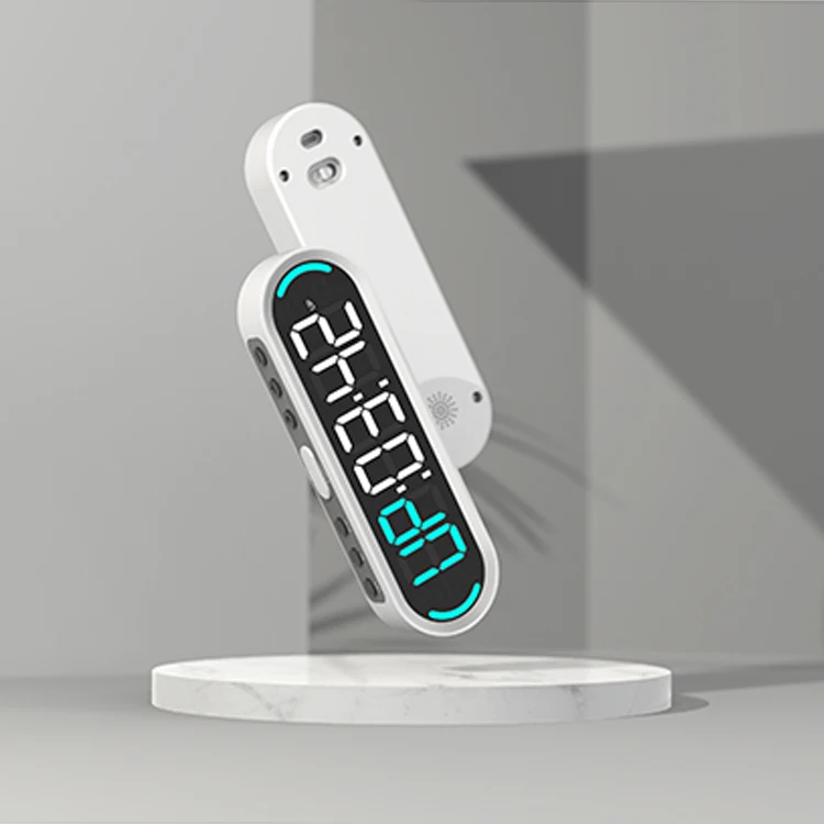 Portable Fitness Wall Clock Led Display Calculagraph Smart Wireless Gym Timer