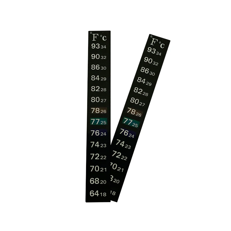 Besting-Selling customized Made Wholesale OEM  Fish Tank Water Temperature Thermometer Sticker