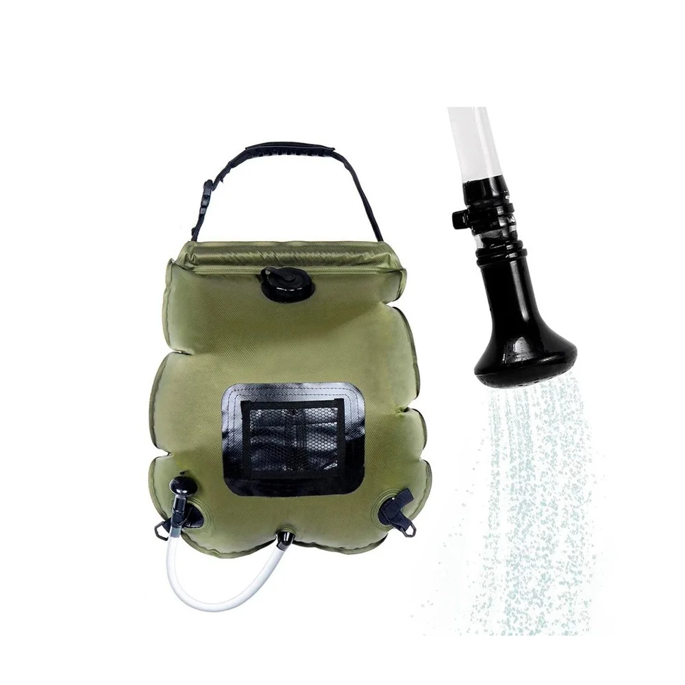 High quality cheap price solar comping water shower bag