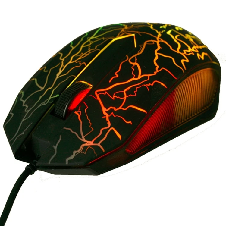 Wholesale Hottest Gaming Mouse Small Special Shaped 3 Buttons USB Wired Luminous Gamer Computer