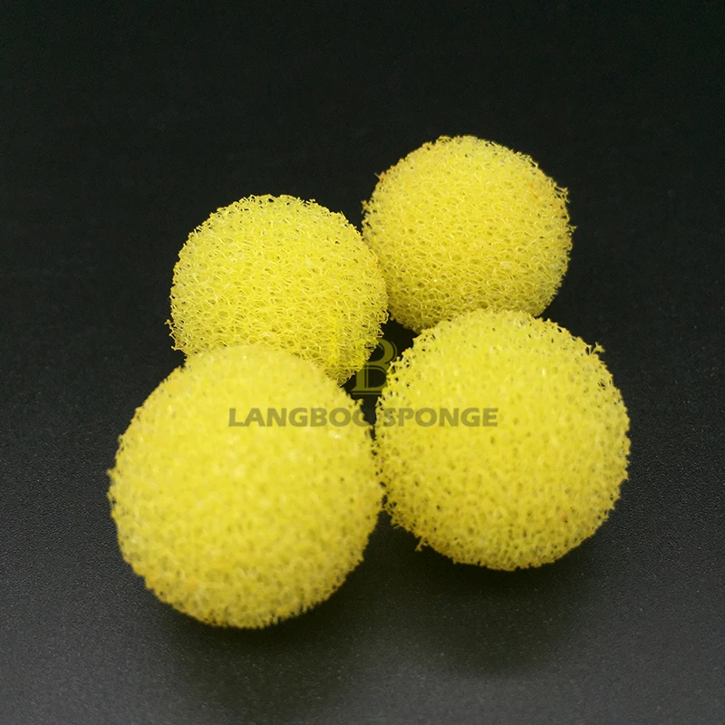 Eyelash pliers cleaning sponge ball color net coarse filter ball rough hole sieve water filter foam ball