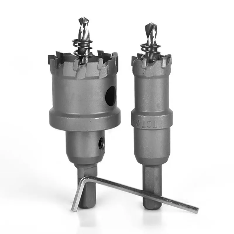 Tungsten Carbide Tipped Hole Saw Set,TCT High-grade Hole saw , Suitable for  stainless steel and thick steel plates