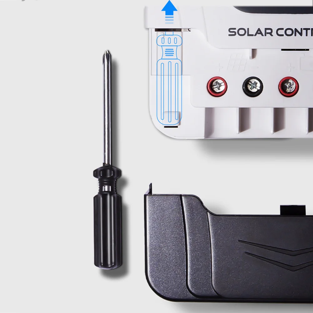 Solar Charge controller Inverter 12V 24V 10A USB LCD Intelligent solar power system pwm solar charger controller