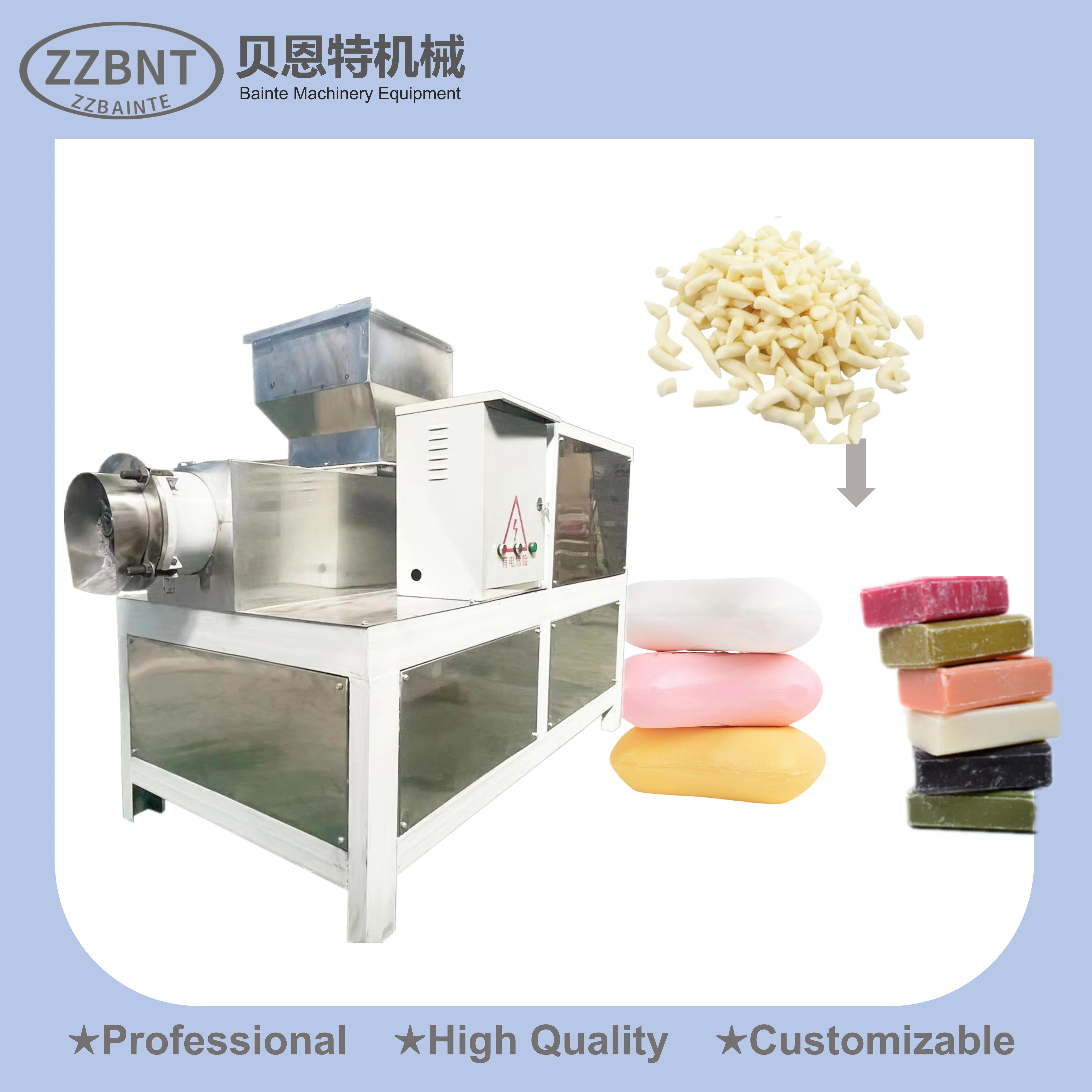 ZZBNT Professional Stainless Steel Cutter Logo Press Machine Soap Making Equipment with high quality Small Line Production