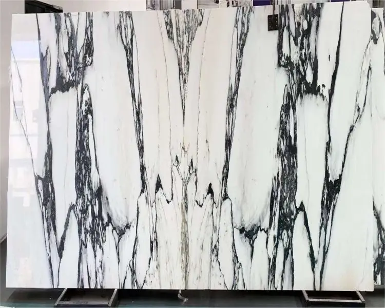 Chinese Natural White Marble New Arabescato Marble Bathroom Tiles