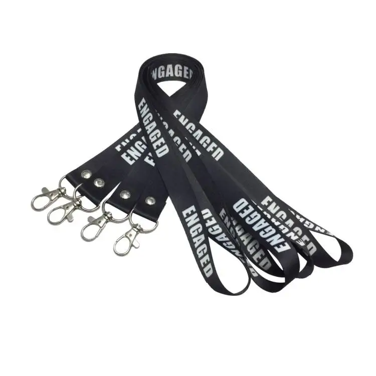 Custom Logo Short Lanyards With Logo Custom High Quality Funny Customized Logo Sublimation Polyester Lanyard