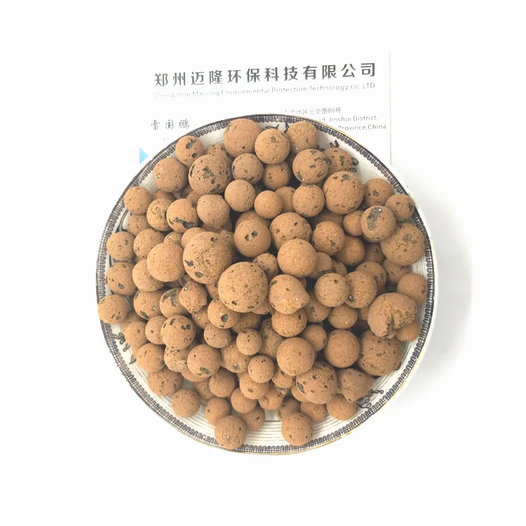 
8-16mm garden hydroponic clay pebbles 