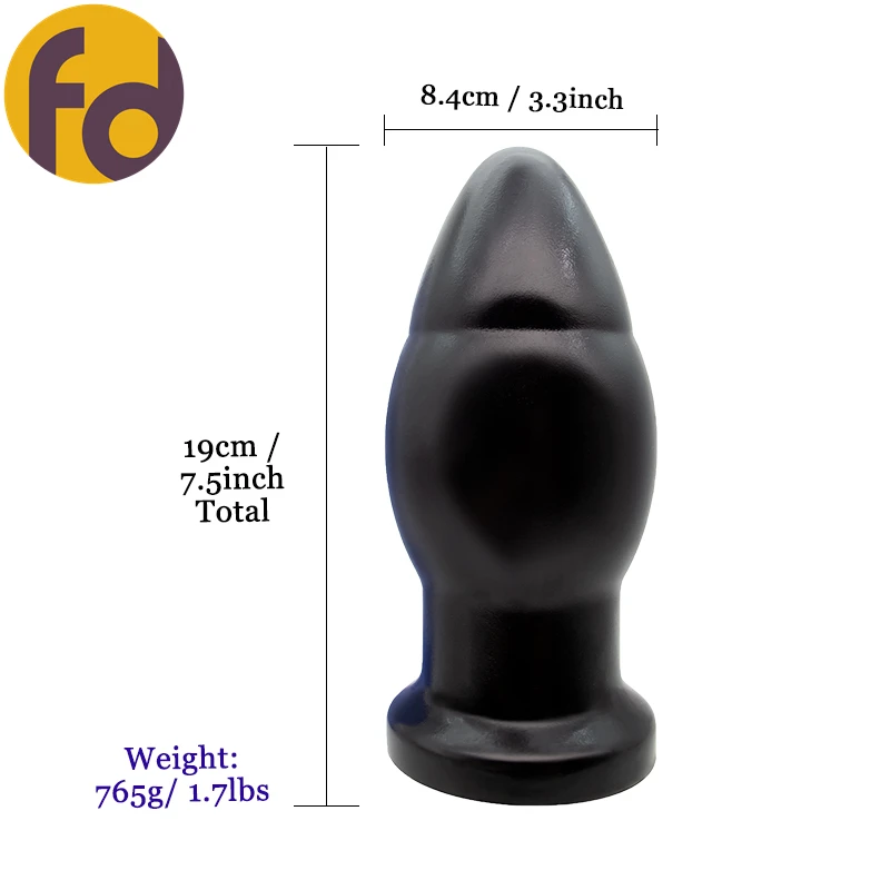 Cone-shaped pagoda anal plug for male and female fisting external anal expansion masturbation device for adult fun