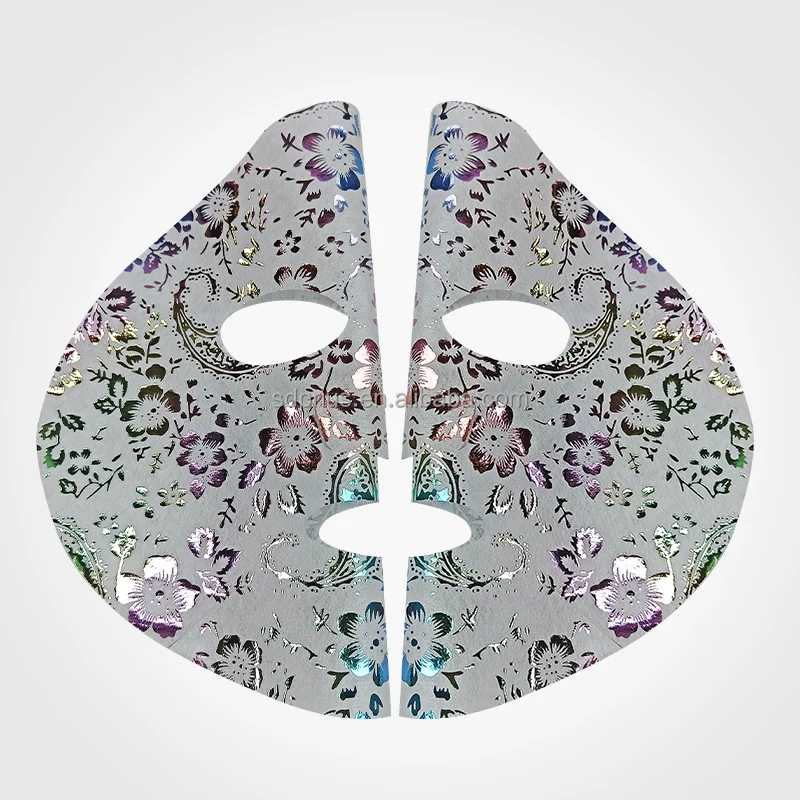 Colorful Foil Facial Masks Paper Invisible Face Mask Materials Superconductivity Face Mask Sheets