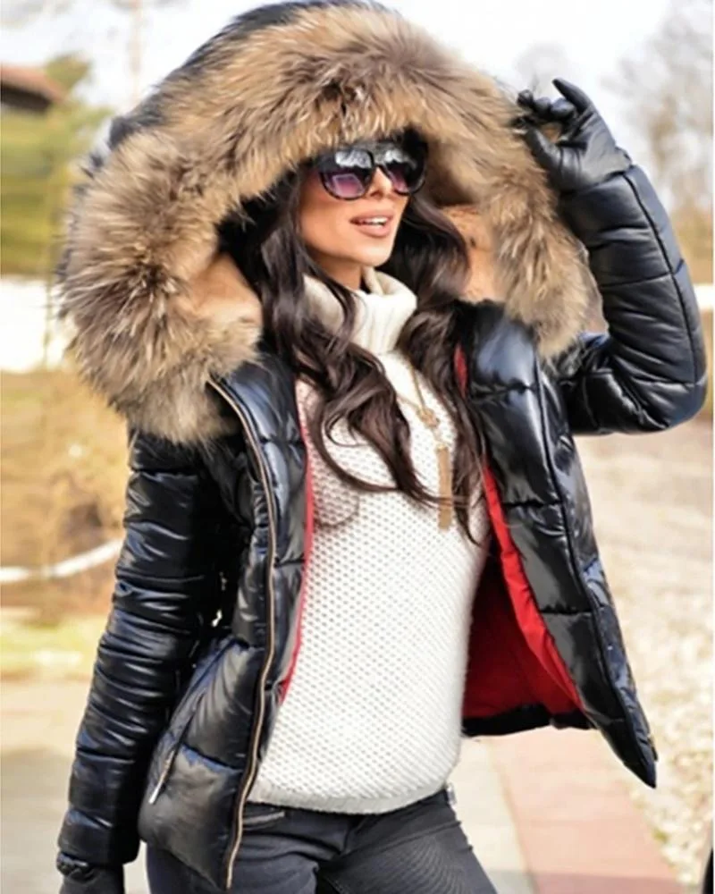 wholesale winter coat for women fashion high quality solid color thickening keep warm plus size puffer jacket for winter wear