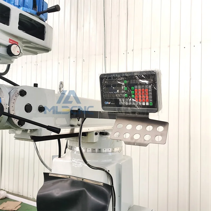 low price universal turret milling machine x6323 with vertical milling head
