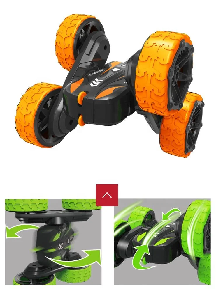 Лидер продаж 2021, Радиоуправляемый трюковый автомобиль для дистанционного управления, детские игрушки, 4x4, электрический багги с 2,4G 4wd колесами, двухсторонний автомобиль, игрушки