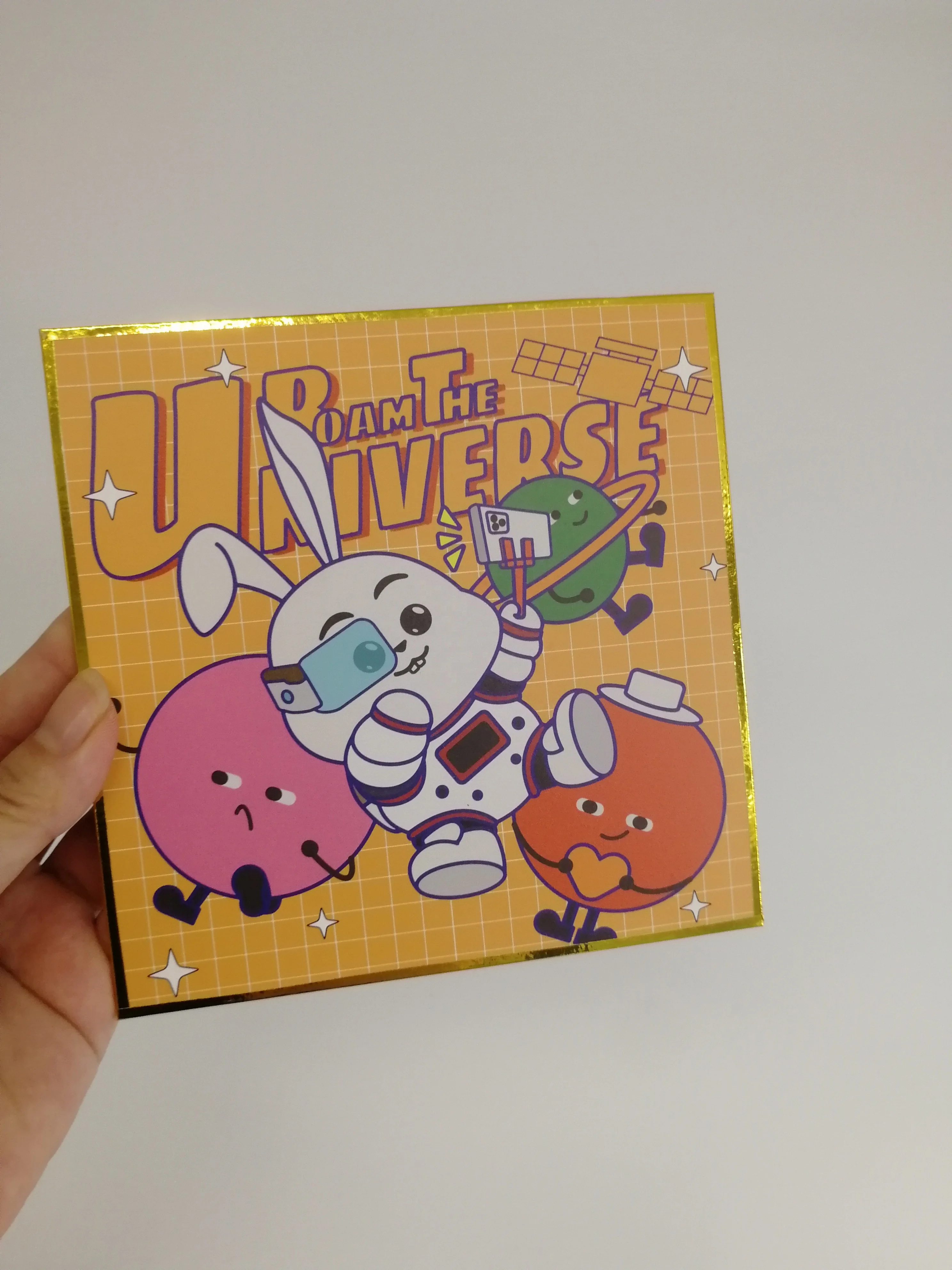 Shikishi Board Customization  Anime Illustration Japan Shikishi Folding Screen