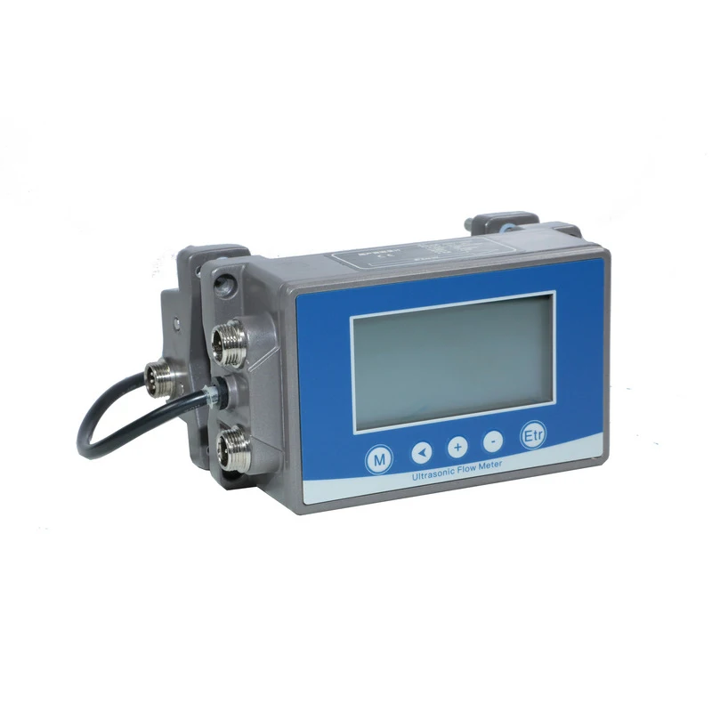 Shanghai CIXI ultrasonic water flow meter DN15-DN40  4-20mA clamp on ultrasonic flow meter