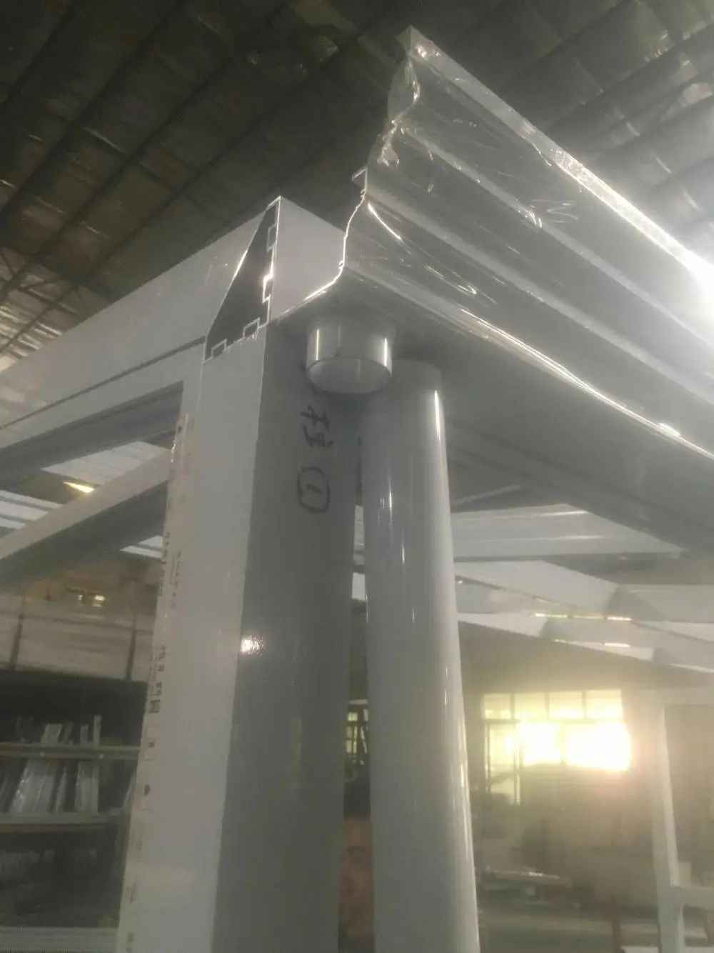 Часть А, алюминиевая солнечная комната, закрытая алюминиевая рама, портативная солнечная комната