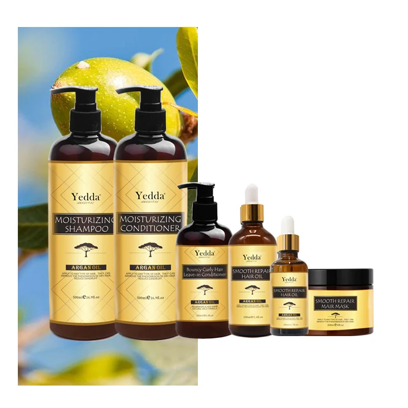 Private label  Pure Natural Morocco Argan Oil Shampoo for dry hair