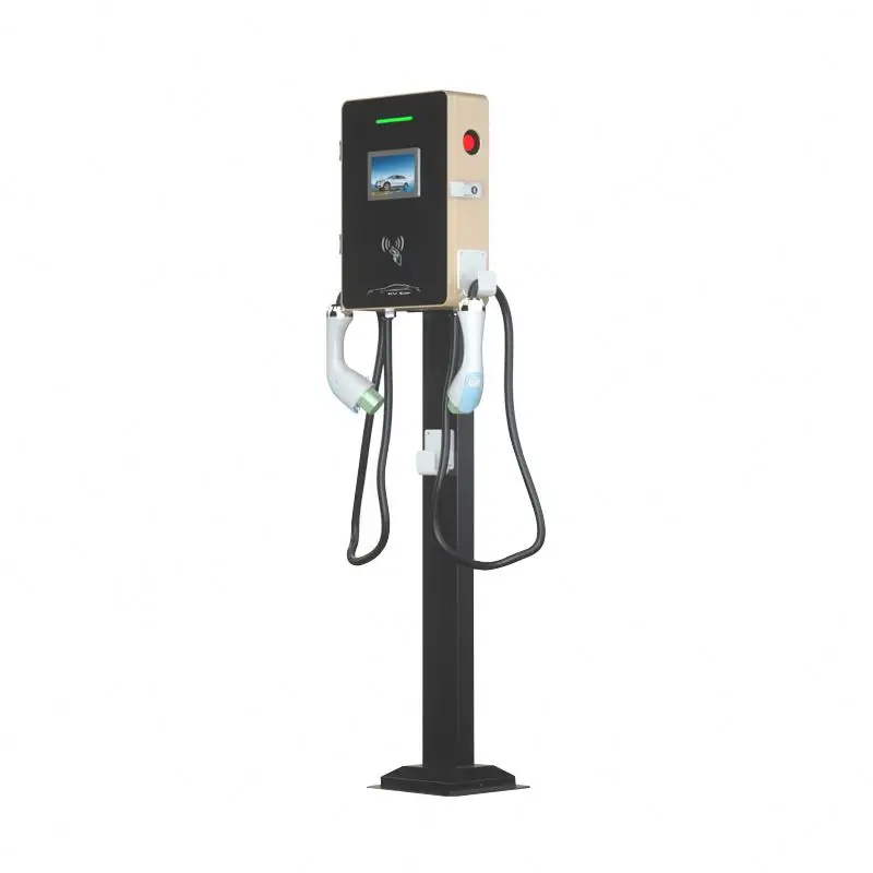 European Standard EV Charger 14KW Type 2 Electric Car Charging Station Stocks Home Charger AC Fast Charger Duel Connector
