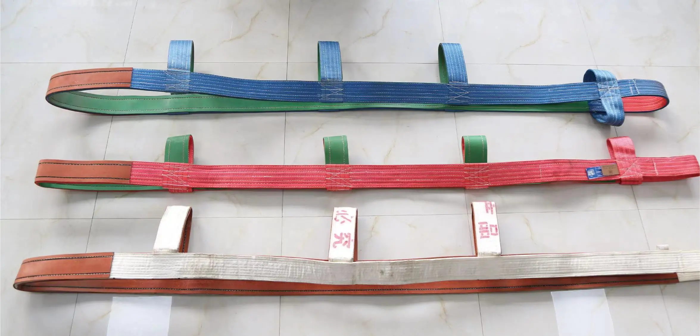 10tons Flat webbing glass lifting slings / lifting sling belt for glass sheet transportation