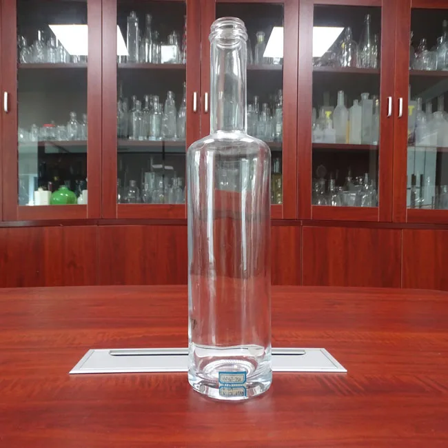 Circle 750ML 75cl Superior American Glass Vodka Ice Wine Bottle