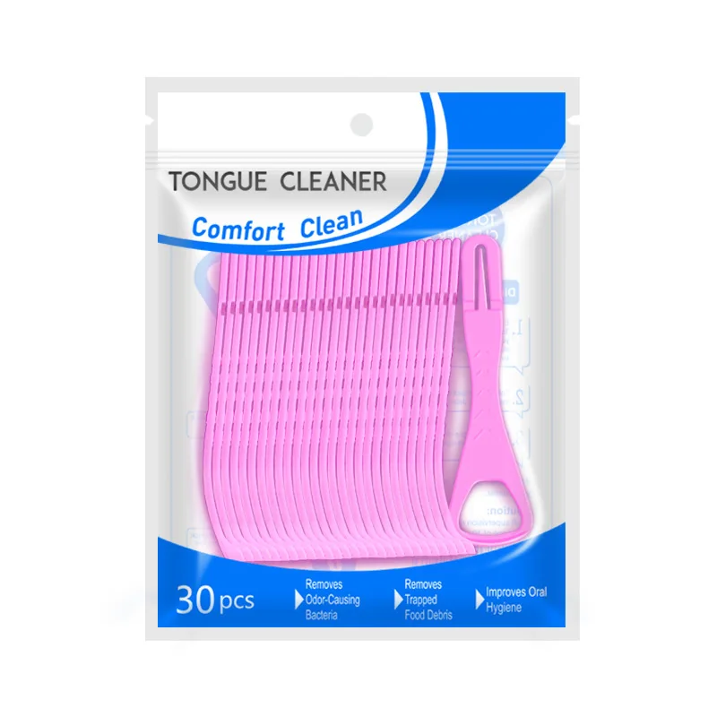 Bulk Multi-purpose Oral Hygiene Care Applicants Products Teeth Cleaning Plastic Interdental Toothpick Tongue Scraper Cleaner