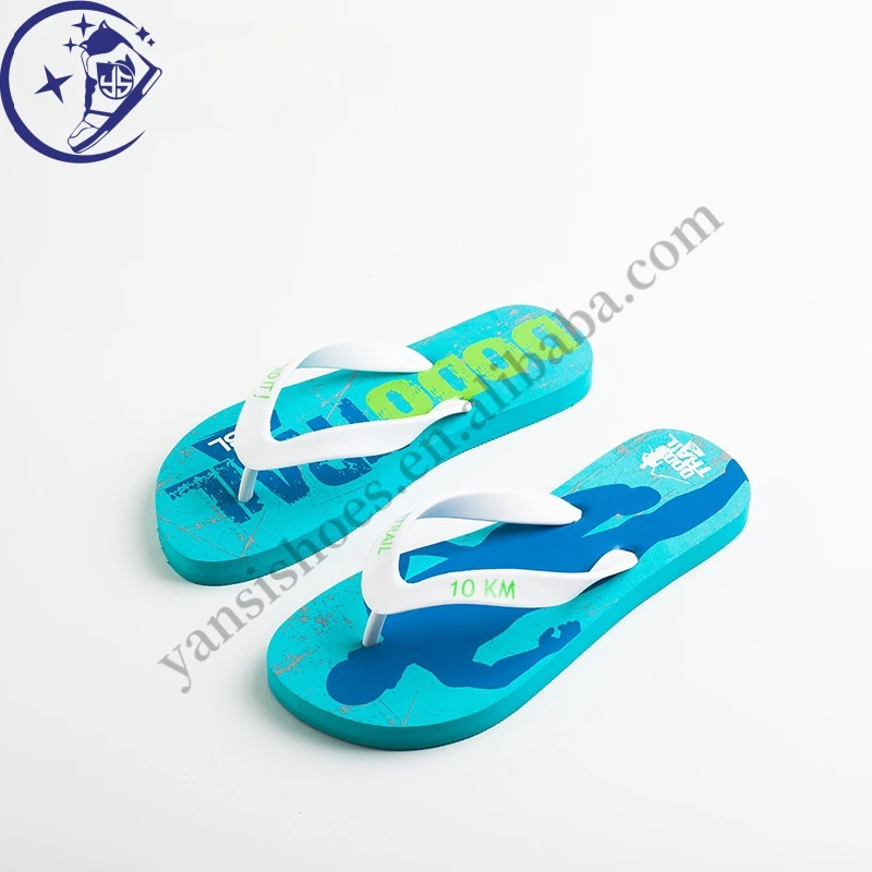 Custom Logo Flip Flop Shoes Factory New Style Anti-Slip Brand Design Flip Flops Men Top Quality  Slides For Beach Slides