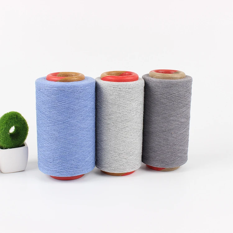 7s 10s oe cotton yarn for gloves weaving jean denim fabric raw white open end yarn material in Vietnam _ Ms. Min