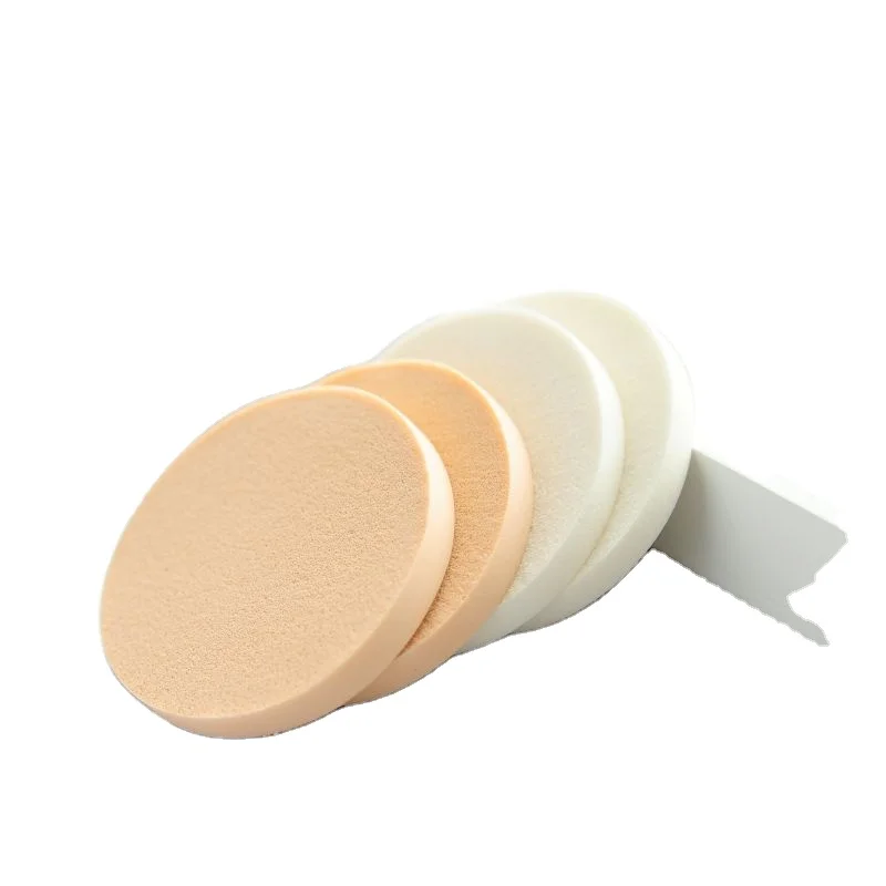 Cosmetic Facial Soft Latex Sponge Make Up Powder Puff Round Makeup Sponge Puff