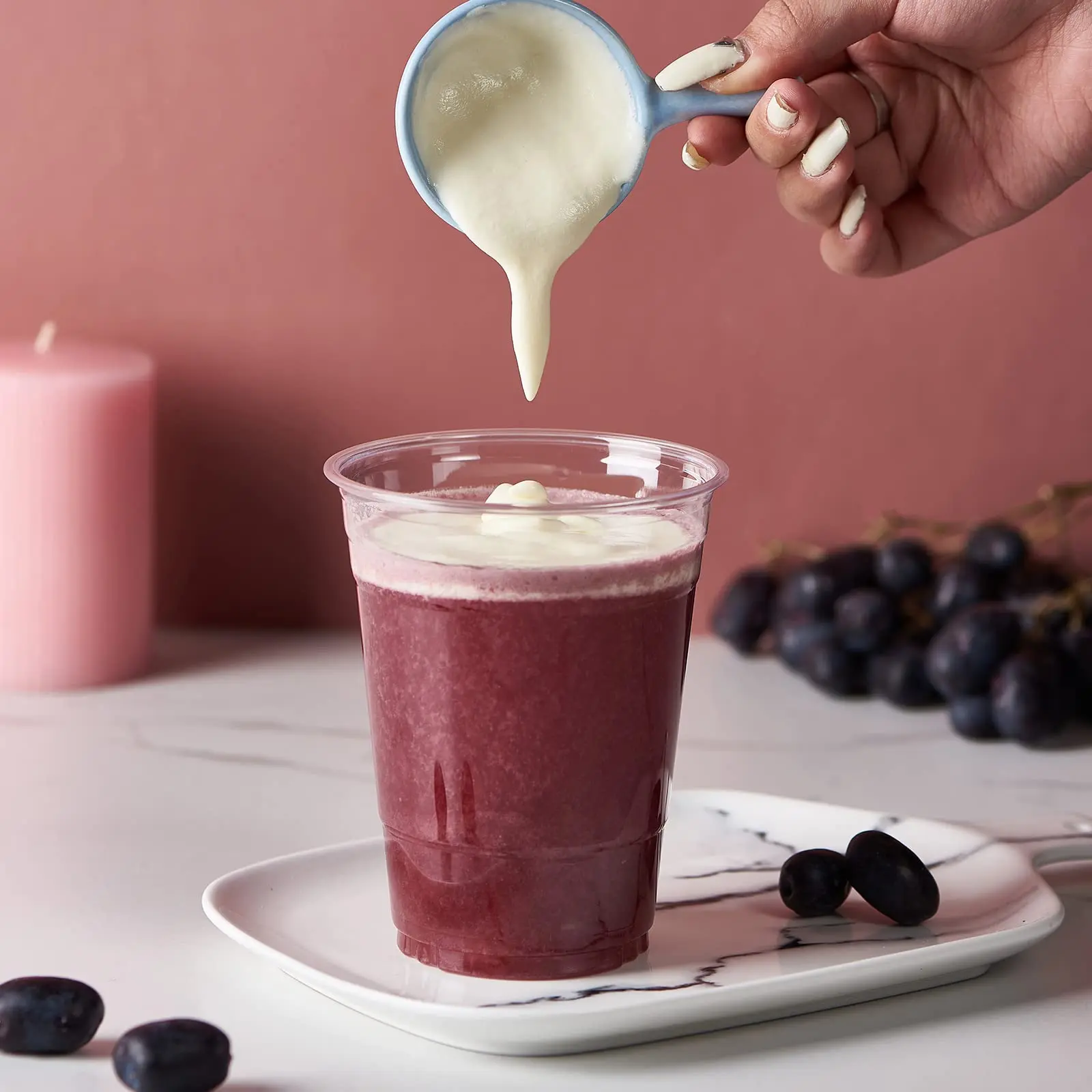 Custom Logo Wholesale Transparent 12oz Juice Smoothie Lemon Tea Disposable Plastic PET Cups With Dome Lids