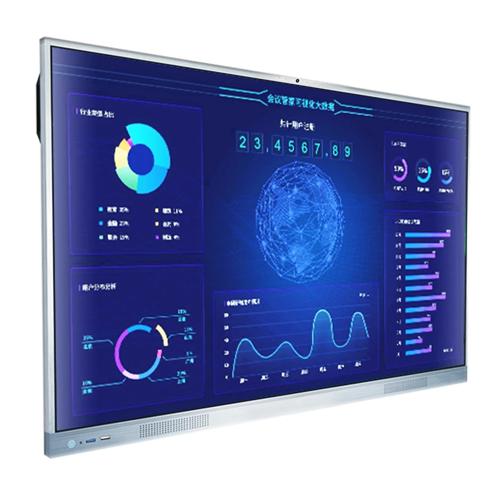 Best Sell High Quality 65 Inch 4K Lcd Screen Electronic Interactive Whiteboard Smart Board