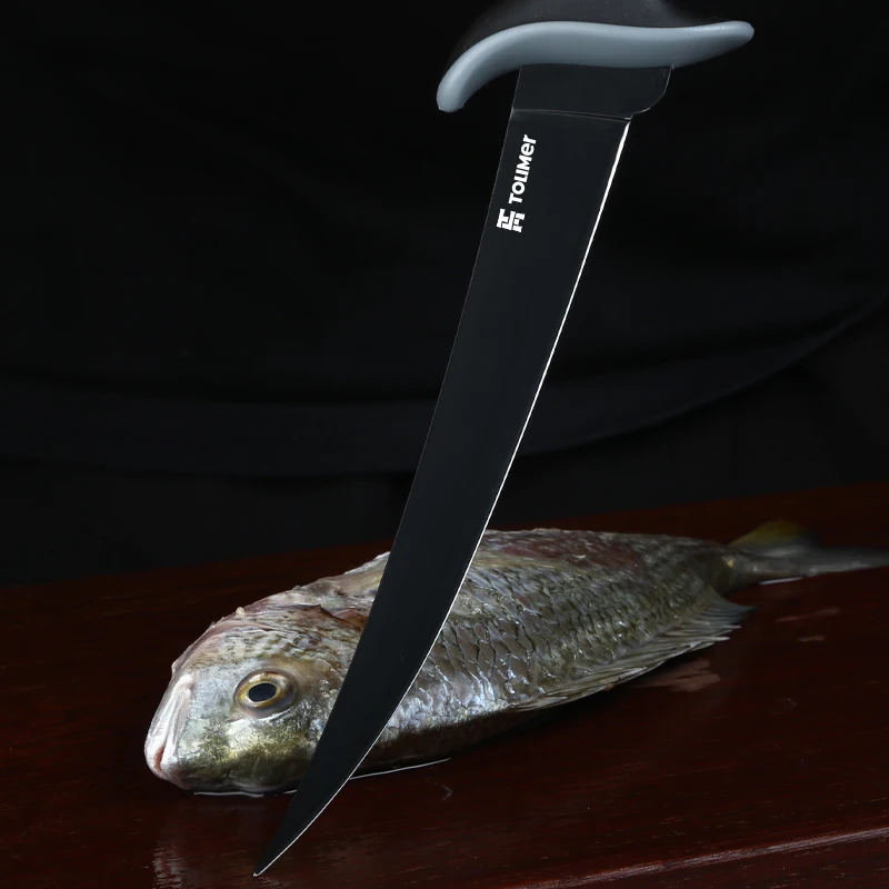 Newly designed stainless steel 5cr15mov 7inch Chef Knife Fillet Knife with PP+TPR handle filet knife
