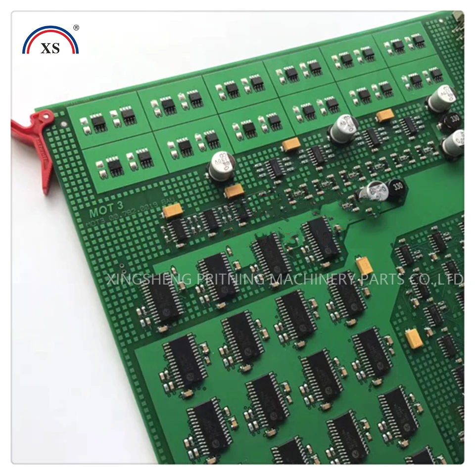 SM/CD/GTO 46/52/74/102 Kord64 XL105 4 цветная печатная плата MOT3 00.782.0019 электрическая 00.785.0657