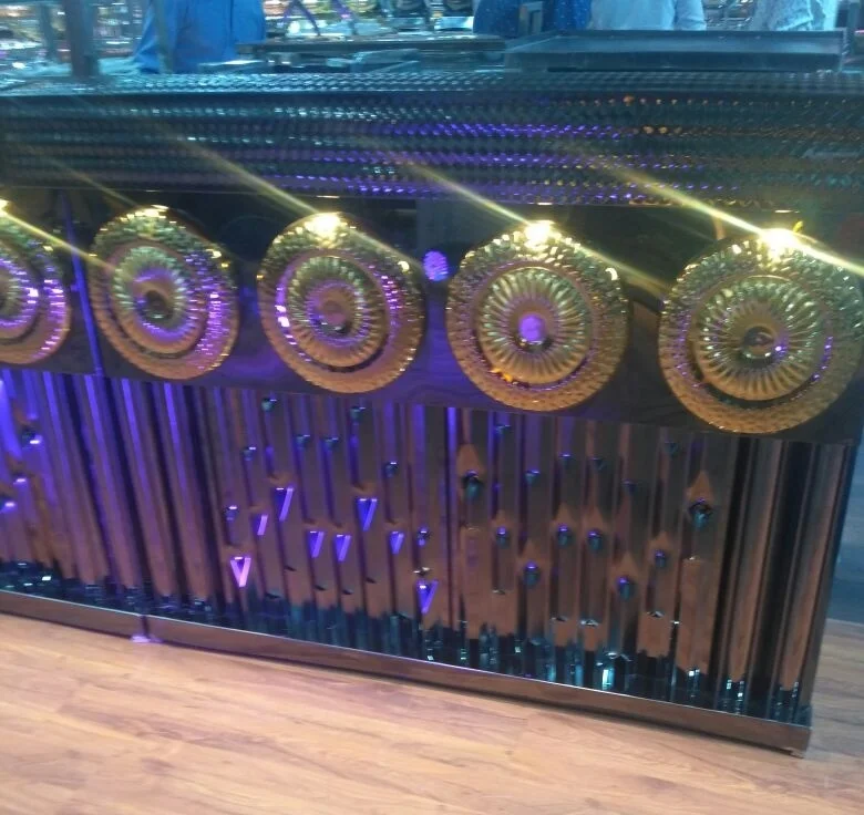 Sheets Design Restaurant Bar Counter 201 Stainless Steel Metal Antique Modern stainless steel sheets