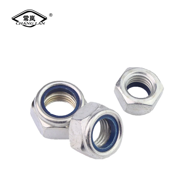 
Hot selling hexagonal hot-dip galvanized locking nut grade 4.8 