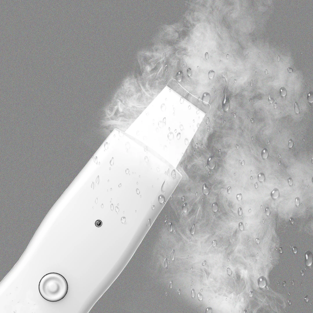 Оптовая продажа с завода, портативный ультразвуковой скребок для лица