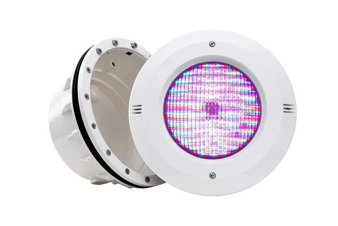 24 Вт RGB PAR56 освещение для плавательных бассейнов Водонепроницаемая светодиодная лампа luz da бассейн принадлежности барбекю бесплатный