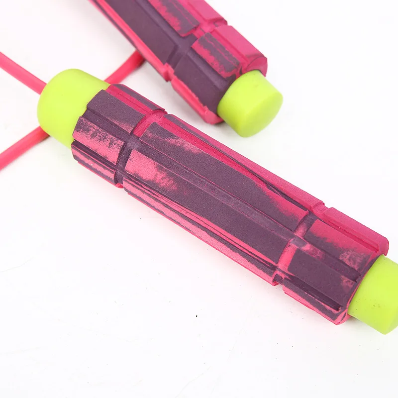 wholesale custom logo fitness equipment pvc handle weighted counter rush athletics jump rope