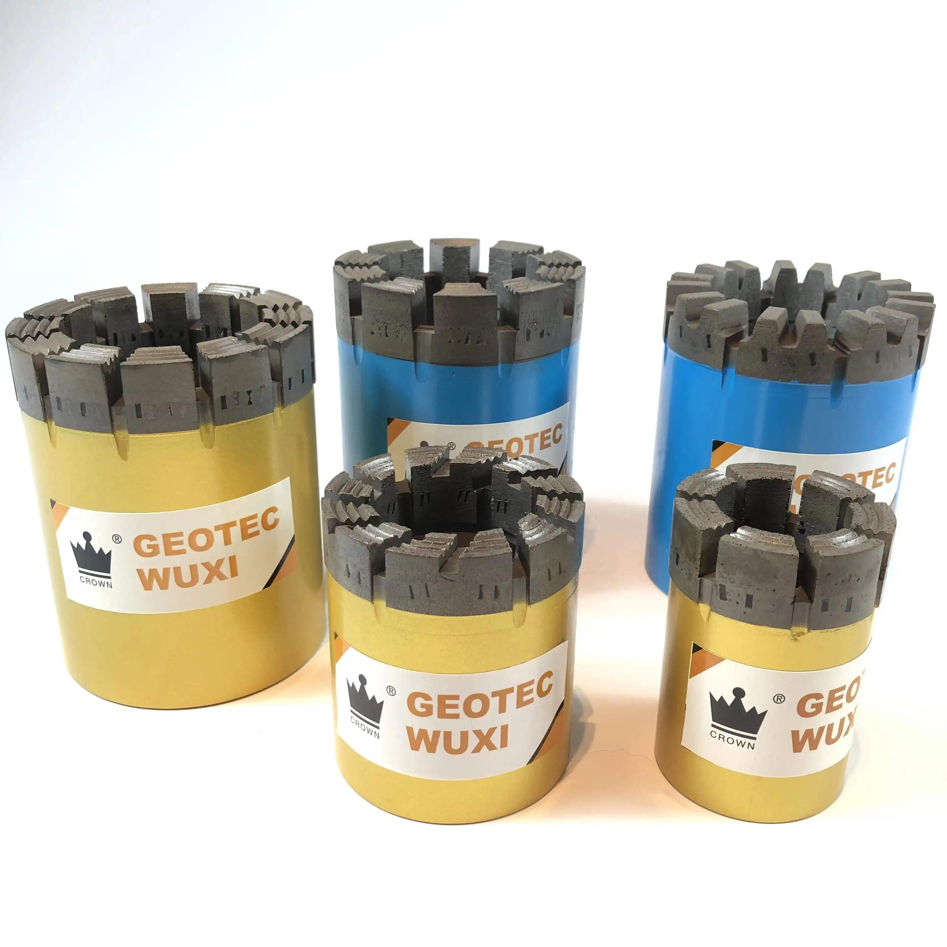 Geotec Wuxi CROWN new arrival SMD grade 7mm HQ impregnated diamond core bit rock oil well drilling drill bits