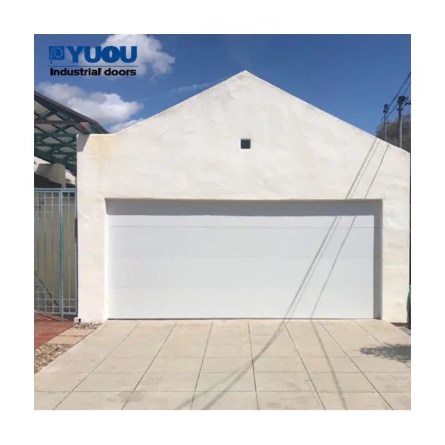 wholesale Hurricane-resistance electric customized full view Automatic Sectional Thermal Break overhead Aluminum Garage Door