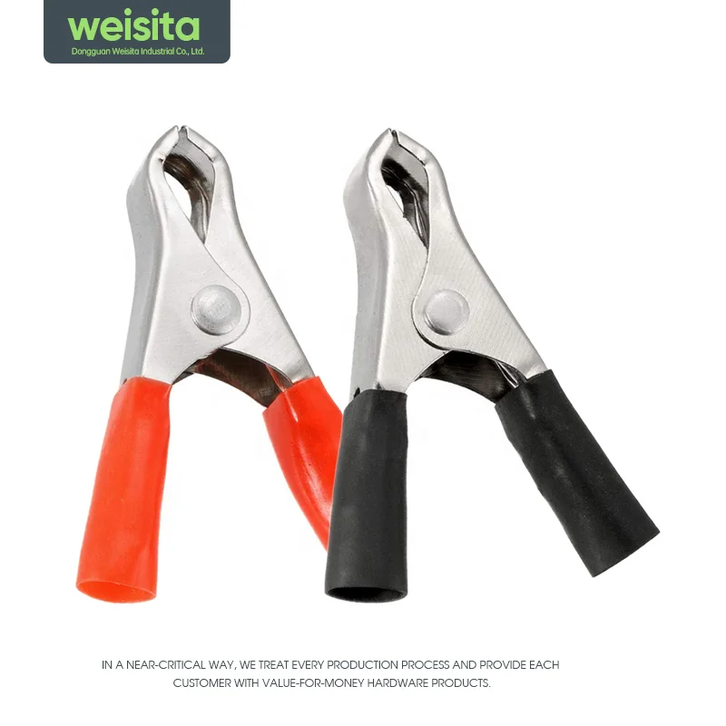 In 2020, the new metal crocodile clip electronic test mold has a full range of specifications to support custom OEM.